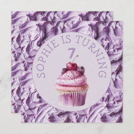 Buttercream Icing Party Verjaardag Kaart