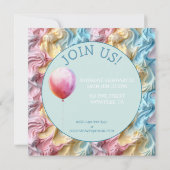 Buttercream Icing Party Verjaardag Kaart (Achterkant)