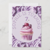 Buttercream Icing Party Verjaardag Kaart (Voorkant)