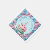 Buttercream Icing Party Verjaardag Servet (Hoek)