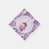 Buttercream Icing Party Verjaardag Servet (Hoek)