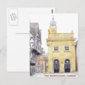 Buttercross, Ludlow Briefkaart (Voorkant / Achterkant)