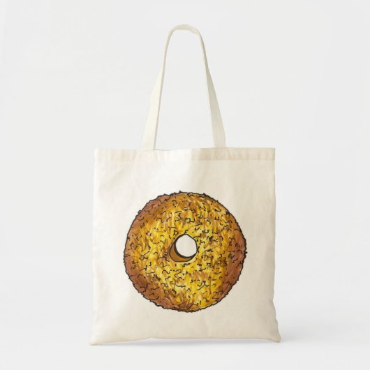 Buttercrunch Donut Doughnut Breakfast Canvas tas (Voorkant)