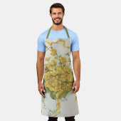 Buttercup Apron Garden Flowers Apron for Women   Schort (Gedragen)