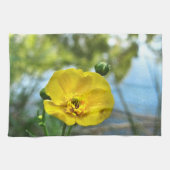 Buttercup bij de Pond Theedoek (Horizontaal)