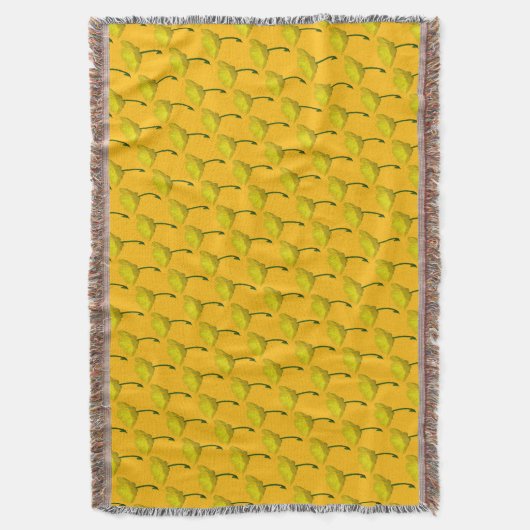 Buttercup Blanket Yellow Buttercup Thunnon Blanket Deken (Voorkant Verticaal)