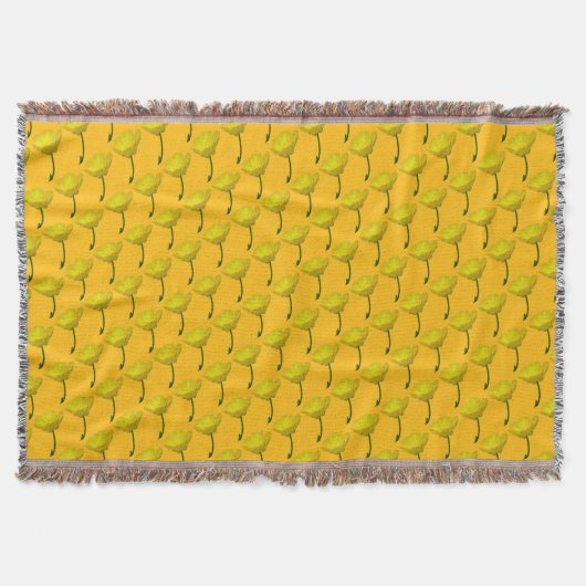 Buttercup Blanket Yellow Buttercup Thunnon Blanket Deken (Voorkant)