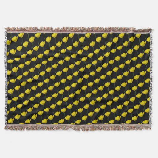 Buttercup Blanket Yellow Buttercup Thunnon Blanket Deken (Voorkant)