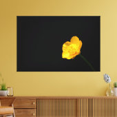 Buttercup Bloem 60x40 (150x100cm) waccna Canvas Afdruk (Insitu (Woonkamer))