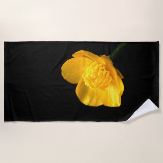 Buttercup Bloem BTCNA Strandlaken (Voorkant)