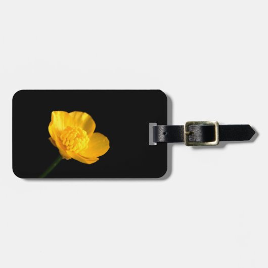 Buttercup Bloem cd ltcna Bagagelabel (Voorkant horizontaal)