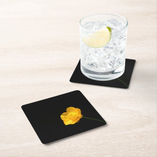 Buttercup Bloem coastercna Kartonnen Onderzetters (Insitu)