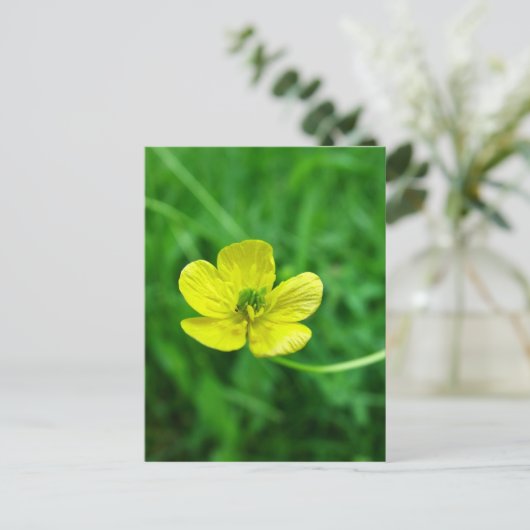 Buttercup Briefkaart (Staand voorkant)