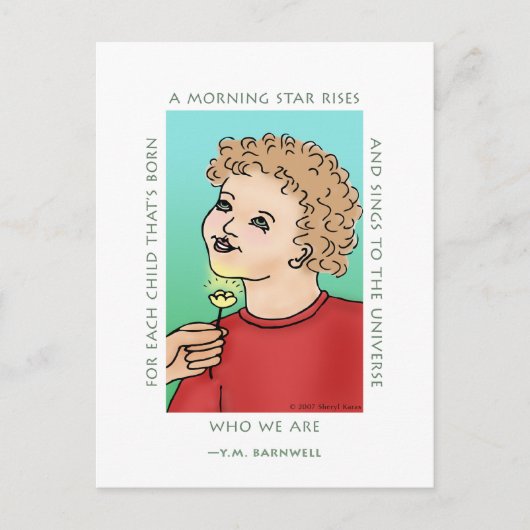 Buttercup Briefkaart (Voorkant)