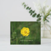 Buttercup briefkaart (Staand voorkant)