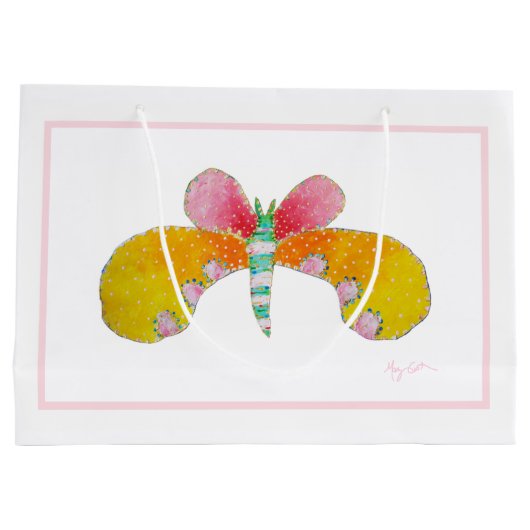 Buttercup Butterfly Groot Cadeauzakje (Achterkant)