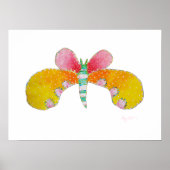 Buttercup Butterfly Print (Voorkant)