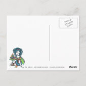 "Buttercup" Cup Cake Couture Rainbow Fairy Art Briefkaart (Achterkant)
