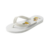 Buttercup Cute Flower Child Little Girl Kinder Teenslippers (Schuin)