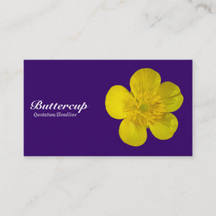 Buttercup - Deep Paars 330066 Visitekaartje