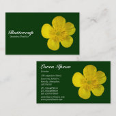 Buttercup - Donkergroen 003300 Visitekaartje (Voorkant / Achterkant)