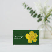 Buttercup - Donkergroen 003300 Visitekaartje (Staand voorkant)
