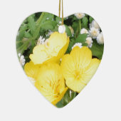 Buttercup en Babies Breath Keramisch Ornament (Rechts)