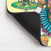 Buttercup Fairy Cup Cake Art Mouspad Muismat (Hoek)