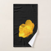 Buttercup Flower btm Bad Handdoek (Handdoek)