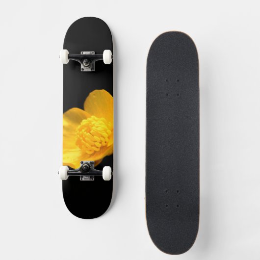 Buttercup Flower scanm Persoonlijk Skateboard (Voorkant)
