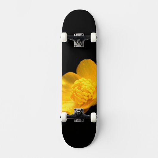 Buttercup Flower scena Persoonlijk Skateboard (Voorkant)