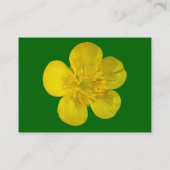 Buttercup - groen gras visitekaartje (Achterkant)