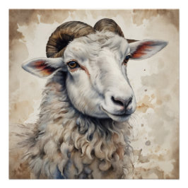 Buttercup het schaap perfect poster