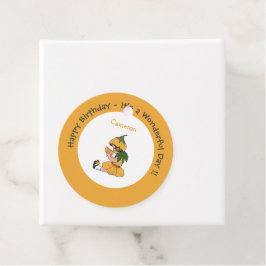 Buttercup Kind Whimsical Flower Party Collectie Bedankjes Labels