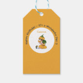 Buttercup Kind Whimsical Flower Party Collectie Cadeaulabel (Voorkant)