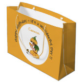 Buttercup Kind Whimsical Flower Party Collectie Groot Cadeauzakje (Achterkant Gekanteld)