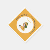 Buttercup Kind Whimsical Flower Party Collectie Servet (Hoek)