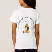 Buttercup Kind Whimsical Flower Party Collectie T-shirt (Achterkant)