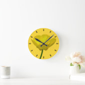 Buttercup Klock Custom Wilde Flower Wall Klock Ronde Klok (Huis)