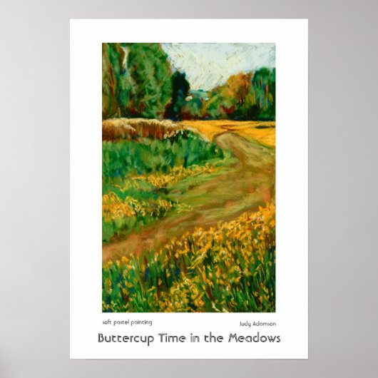 Buttercup Meadows, Abergavenny: afdrukken, Poster (Voorkant)