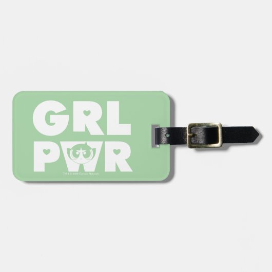 Buttercup: Meisjeskracht Bagagelabel (Voorkant horizontaal)