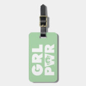 Buttercup: Meisjeskracht Bagagelabel (Voorkant verticaal)
