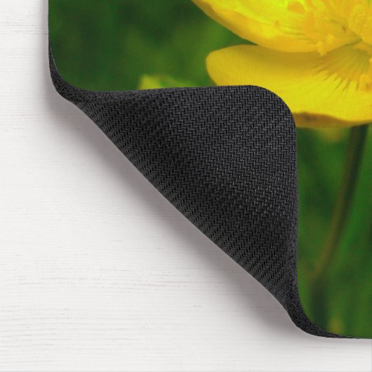 Buttercup Mousepad Yellow Flower Computer Mousepad Muismat (Hoek)