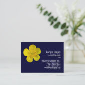 Buttercup - Navy Blue Visitekaartje (Staand voorkant)