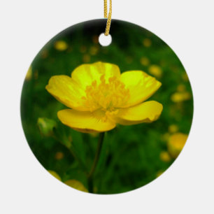 Buttercup Ornament Flowers kerstdecoratie