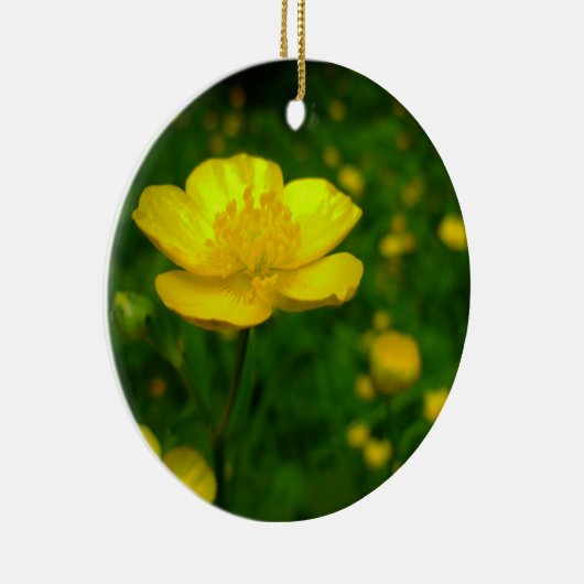 Buttercup Ornament Flowers kerstdecoratie (Rechts)