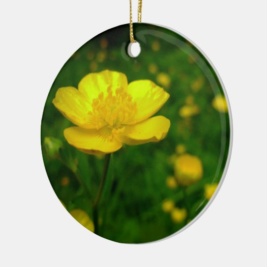 Buttercup Ornament Flowers kerstdecoratie (Links)