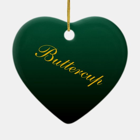 Buttercup Ornament - Gepersonaliseerde Buttercup c (Achterkant)