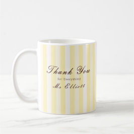 Buttercup - Personalised Thank You Teacher Mug Koffiemok