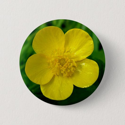 Buttercup Ronde Button 5,7 Cm (Voorkant)